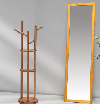 Vertical shelf: Minimalism and comfort