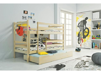 Layered beds, loft bed, double bed, solid wood beds
