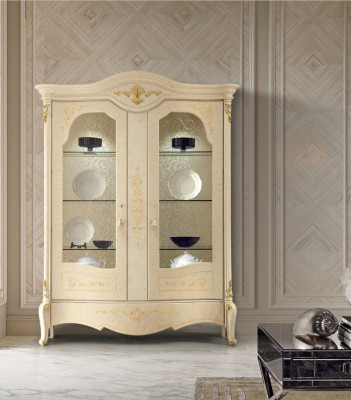 Showcase Italian Luxury Furniture Display Cabinets Glass Design Cabinet