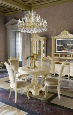 Tables Round Baroque Rococo Furniture Round Tables New Classic Dining Table Table Round