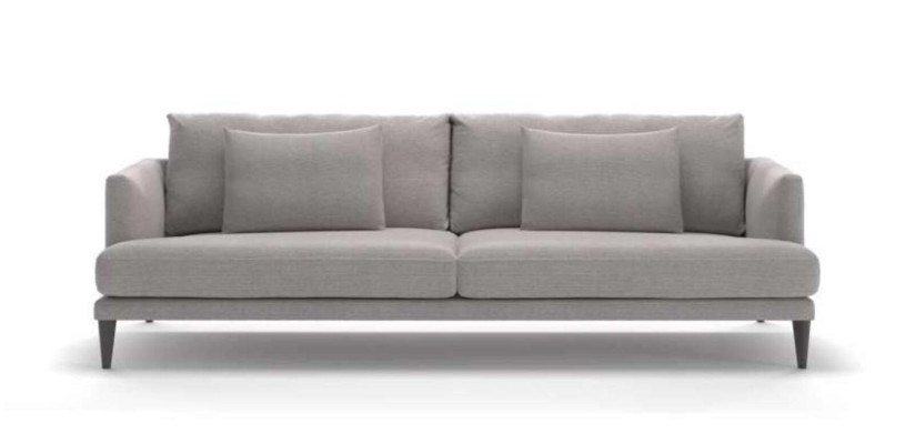 Gray Upholstered Group Set Couch Ensemble Sofa Furnishing Luxury Furniture New