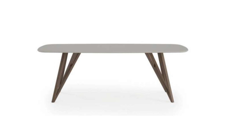 Walnut Natural Kitchen Table Dining Room Furniture Modern Style Luxury Furniture Table