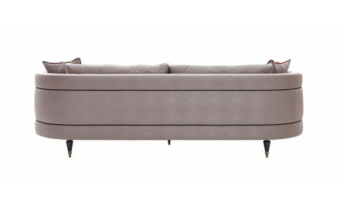 Fabric sofa four-seater sofa 4 seater upholstered sofa grey modern design