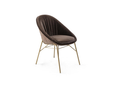 Dining chair luxury brown chair modern designer furnishings new furniture