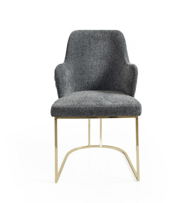 Armchair Luxury Chair with Armrests Designer Modern Furniture New