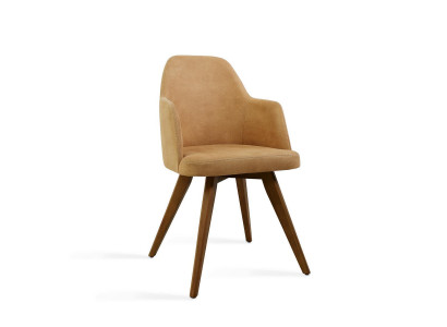 Designer furniture chair with armrests modern luxury dining room decor