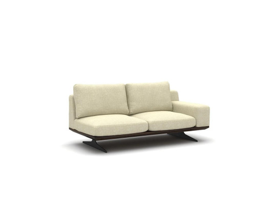 Living room set 5-piece L-shaped corner sofa 2x stools suite design 2x side table