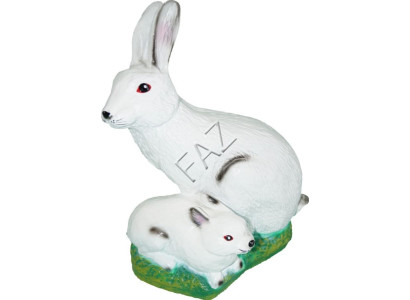 Design Hare Figurine Garden Statue Sculpture Figurines Sculptures Decoration New c648