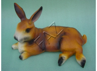 Design Hare Figure Garden Statue Sculpture Figures Sculptures Decoration New c400