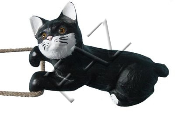 Design Cat Figure Garden Statue Sculpture Figures Sculptures Decoration C346 New