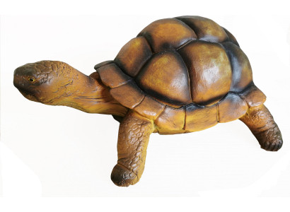 Turtle Zoo Garden Animal Figure Hand-painted Sculpture Decoration Statue Decor