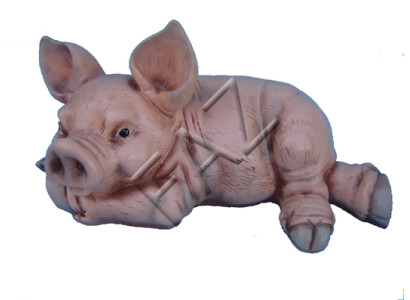 Design Pig Figurine Garden Statue Sculpture Figures Decorations c374