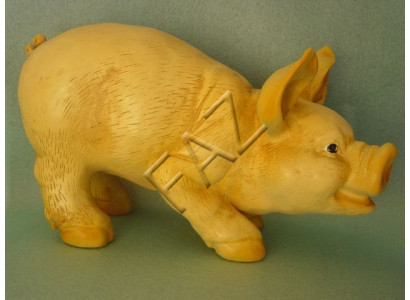 Design Pig Figure Garden Statue Sculpture Figures Sculptures Decoration New