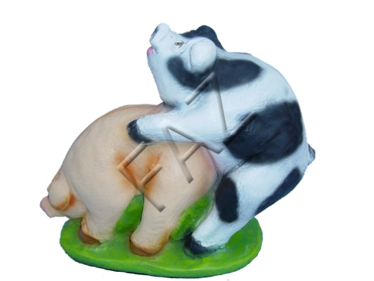 Design Pig Figurine Garden Statue Sculpture Figures Sculptures Decoration c48