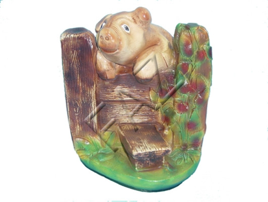 Design Pig Figure Garden Statue Sculpture Figures Sculptures Decoration c79