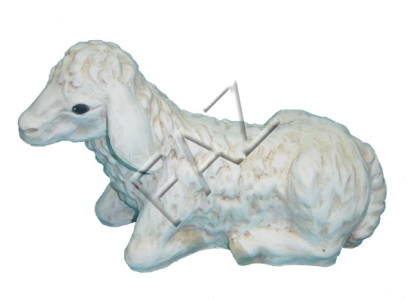 Design Lying Sheep Figure Garden Statue Sculpture Figures Sculptures New
