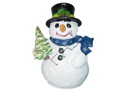 Design snowman figure sculpture figures stone figure concrete decoration decor new