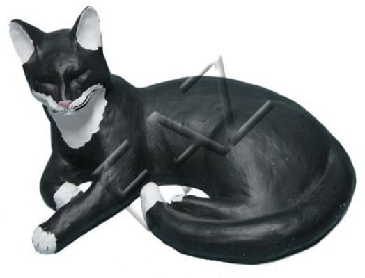 Design Cat Figure Garden Statue Sculpture Figures Sculptures Decoration C345 New