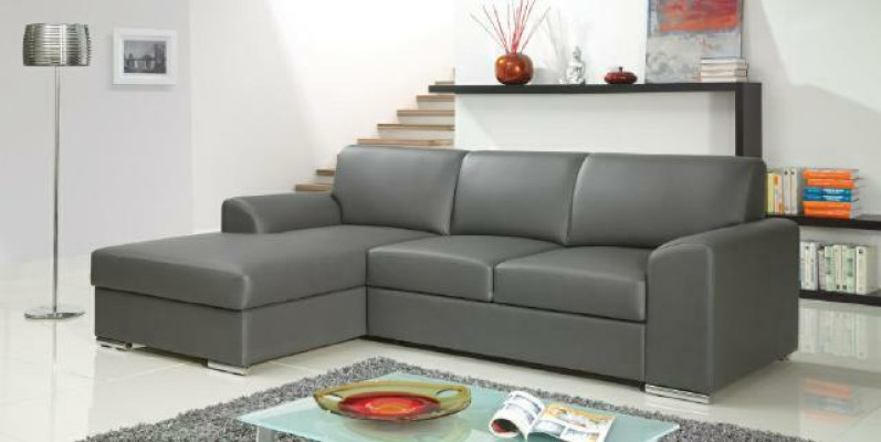 Innovation in the Living Room: Corner Sofas with Fabric Upholstery and Pull-Out Sleep Function