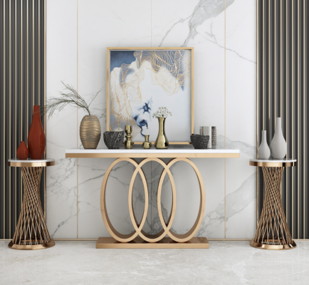 Console table, wall table, side table, console, desk console, table, wall