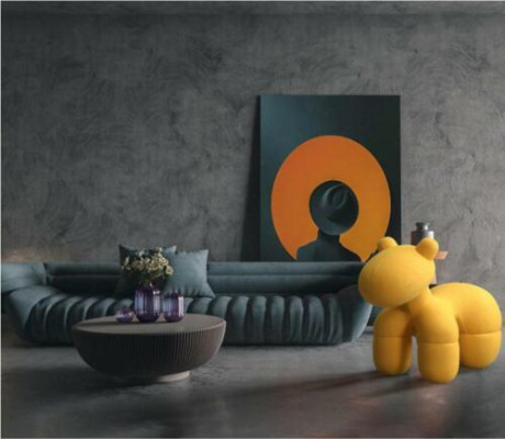 Modern children's pony chair children's design pony chair for living room bedroom
