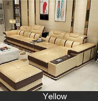 Living area corner sofa L-shape corner upholstered sofa seat design couch sofas faux leather