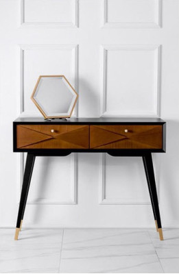 Console table table console chest side table wood modern luxury brown design
