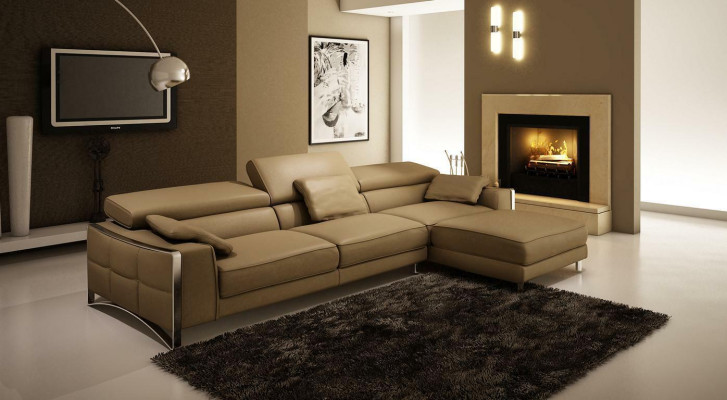 Design Corners XXL Big Upholstered Corner Sofa Couch Leather Sofas Set