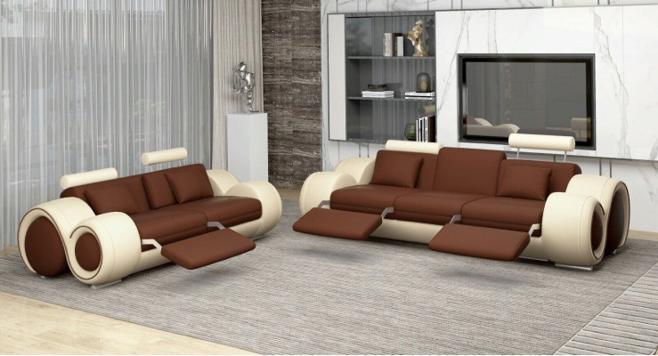 Sofa Set Design Couch 3+2 Set Upholstered Sofa Leather Suites Living Room