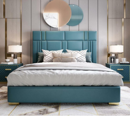 Luxury hotel bed double upholstered beds sleep room 180x200 double