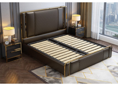 Bed bedroom design furniture modern luxury beds upholstered frame new