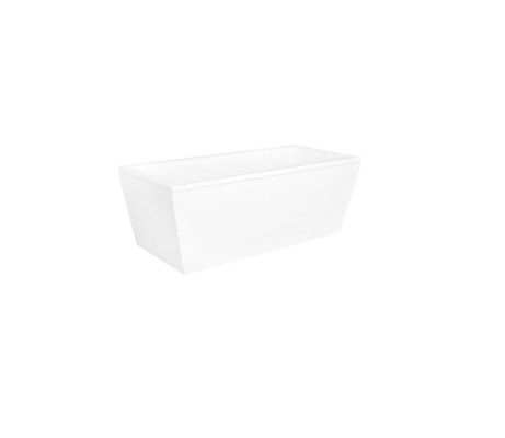 Bathtub Rectangular Design Bathtub White Modern Bathroom