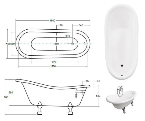 Exclusive freestanding bathtub acrylic tub bath tubs