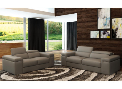 Adjustable leather couch seat cushion living room set leather furniture sofa couch 3+2+1