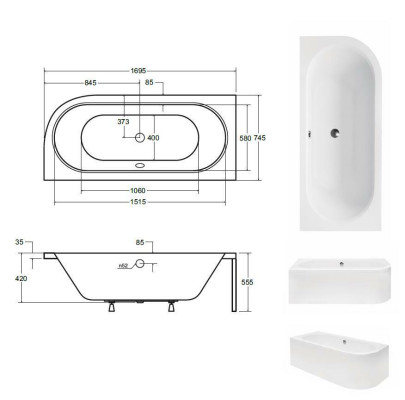 Bathroom Unshapely Corner Bathtubs Tubs White Corner Tub