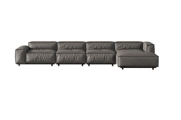 Corner sofa couch upholstery living landscape corner sofas set L shape gray
