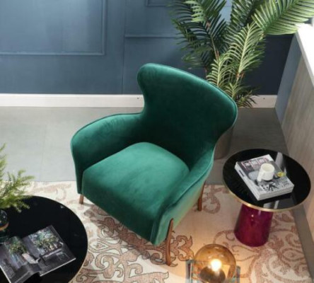 Armchair Design Couch Sofa Relax Textile Lounge Luxury TV Seat