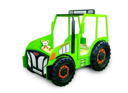 Farmer Truck Children Children's Bed Youth Bed Bed Tractor Green New Beds
