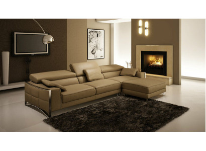 Design leather sofa couch upholstery corner seat decor set living landscape