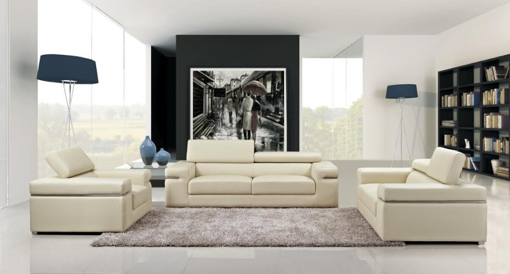 3-seater leather sofa couch cushion seat 3-seater lounge club sofas couches leather