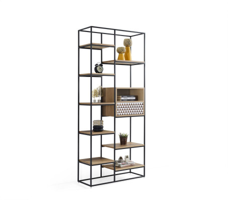 Bookshelf Design Shelf Wooden Shelf Floor Shelf File Shelf Office Shelf New