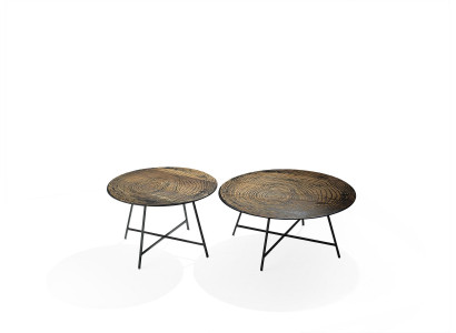 Modern round wooden coffee tables 2x coffee tables furniture design living room