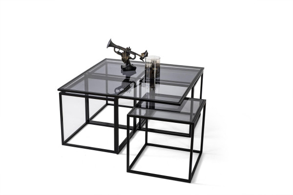 Coffee table side table designer table metal living room table table
