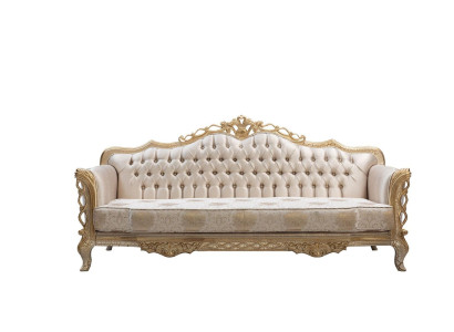 3-seater sofa living room couch classic design luxury fabric sofa new