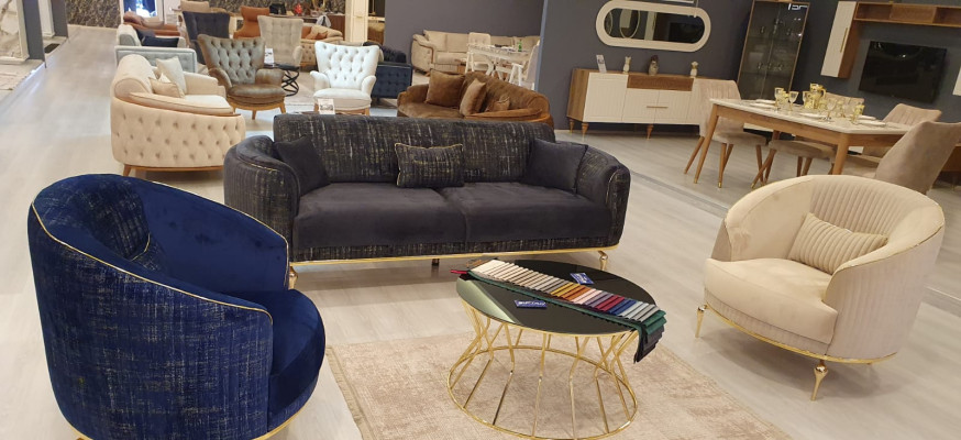Sofa set 3+1+1 seater living room furniture couches + armchairs 3-piece.