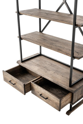 Design regal living room cabinets stainless steel shelves bookshelf