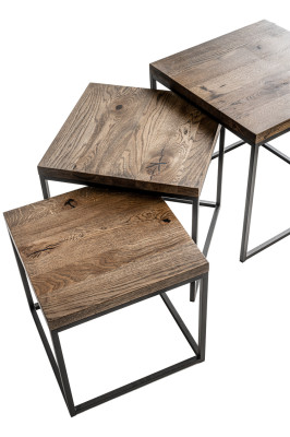 Set of 3 coffee tables side tables design tables living room table