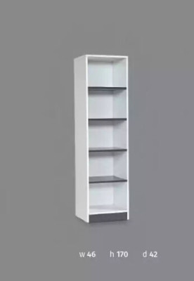 Regal Cabinet Bookshelf Multi-Purpose Shelves Wood Cabinets 170x46x42