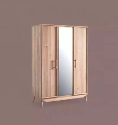 Wardrobe wooden cabinet brown bedroom furniture closet cabinet