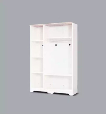 Wardrobe white wood cabinets bedroom furniture design children's room furniture